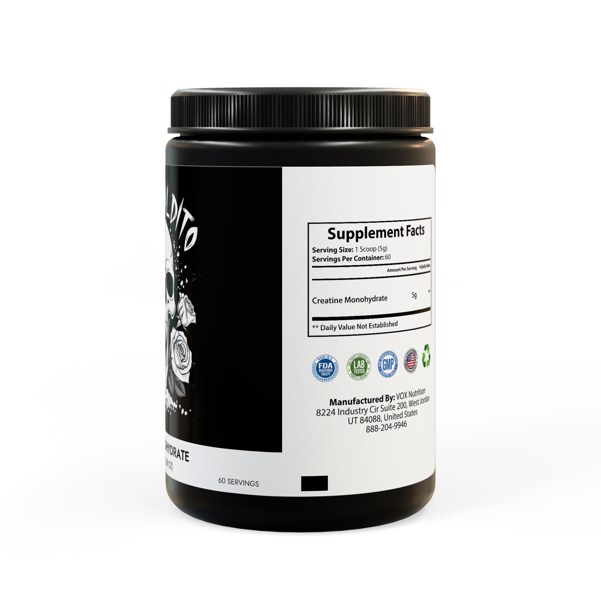 Polvo Maldito Creatine (300g, 10.58oz)