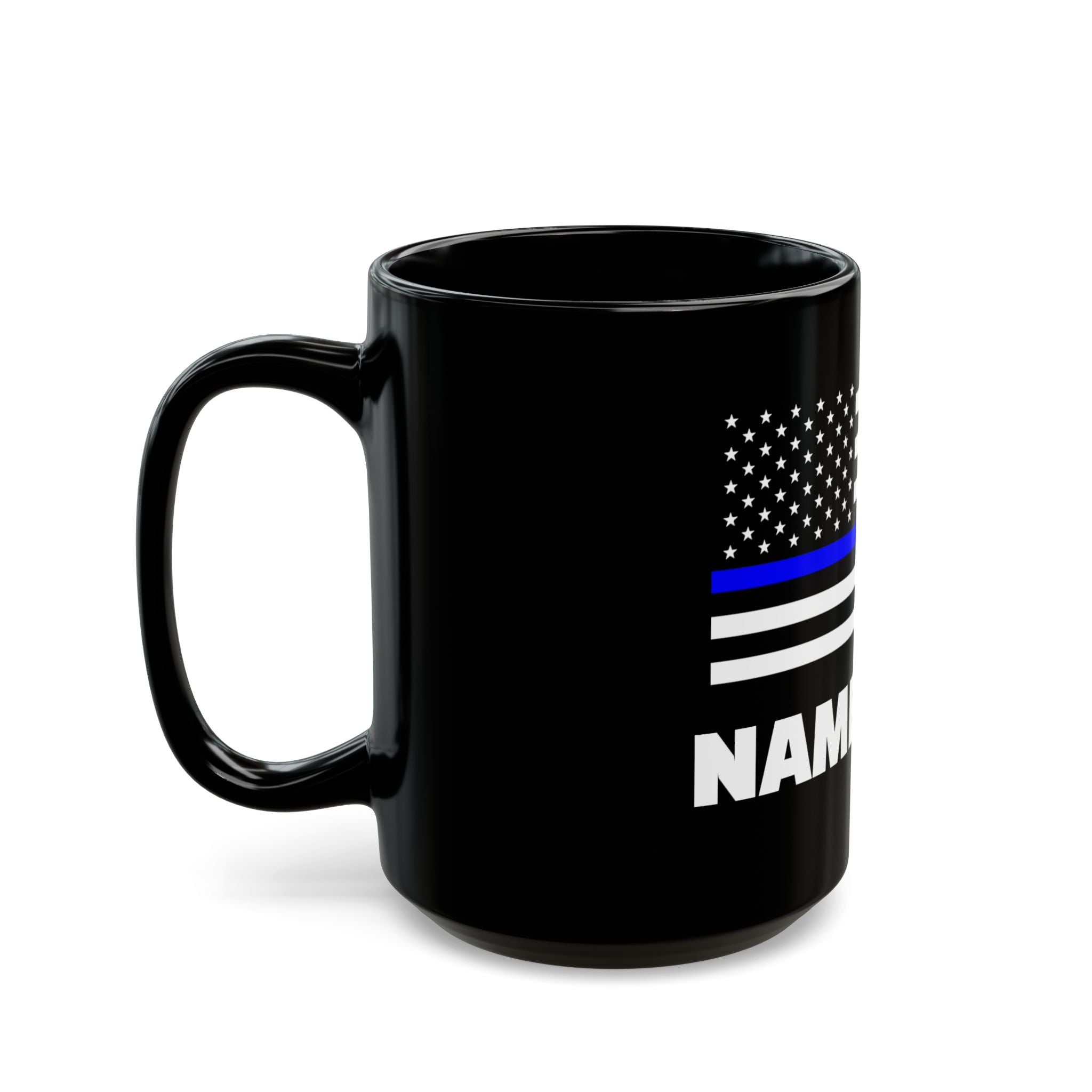 Custom Thin Blue Line Mug (15oz)
